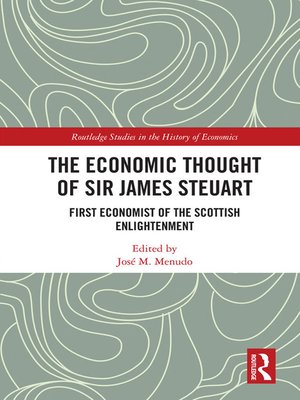 cover image of The Economic Thought of Sir James Steuart